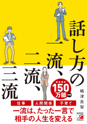 話し方の一流、二流、三流